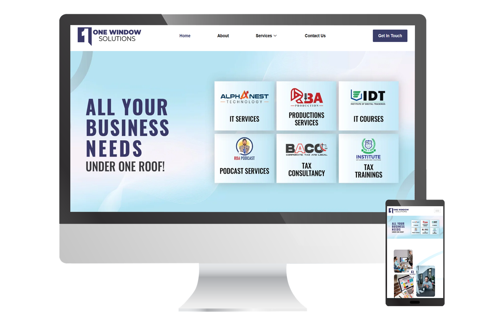 One Window Solution - Software and IT Services Provider